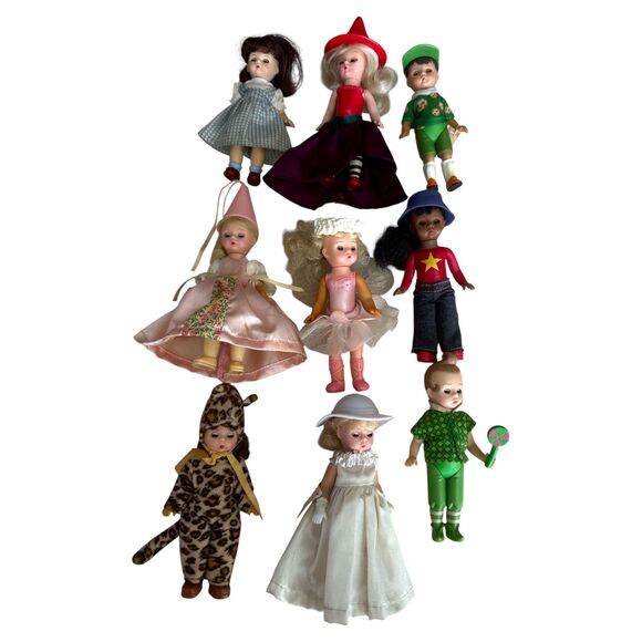 Lot of 9 Madame Alexander 5″ Dolls – Dorothy, Witch, Soccer Boy & More - Picture 2 of 9